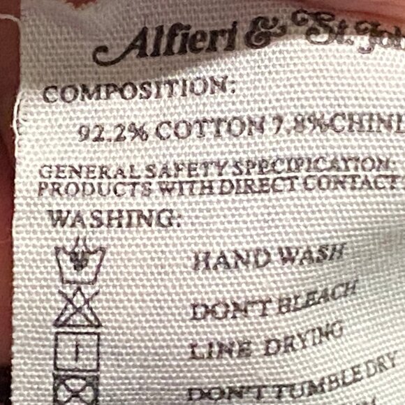 (7) - Alfieri & St. John Soft Athletic Sporty Cotton Stretch Knit Sweater Top  L - Picture 6 of 7